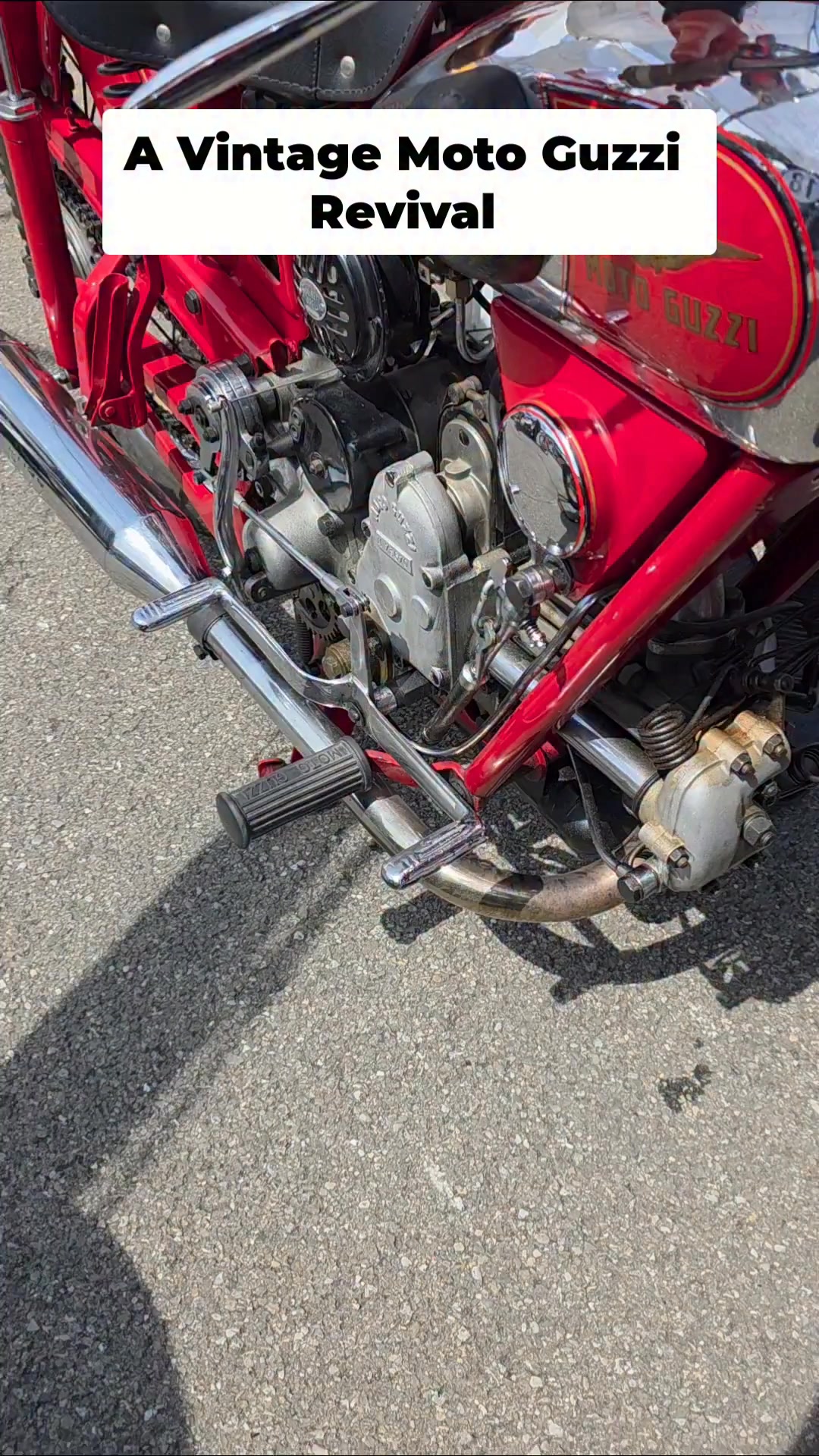 Step back in time with this stunning vintage Moto Guzzi. Every