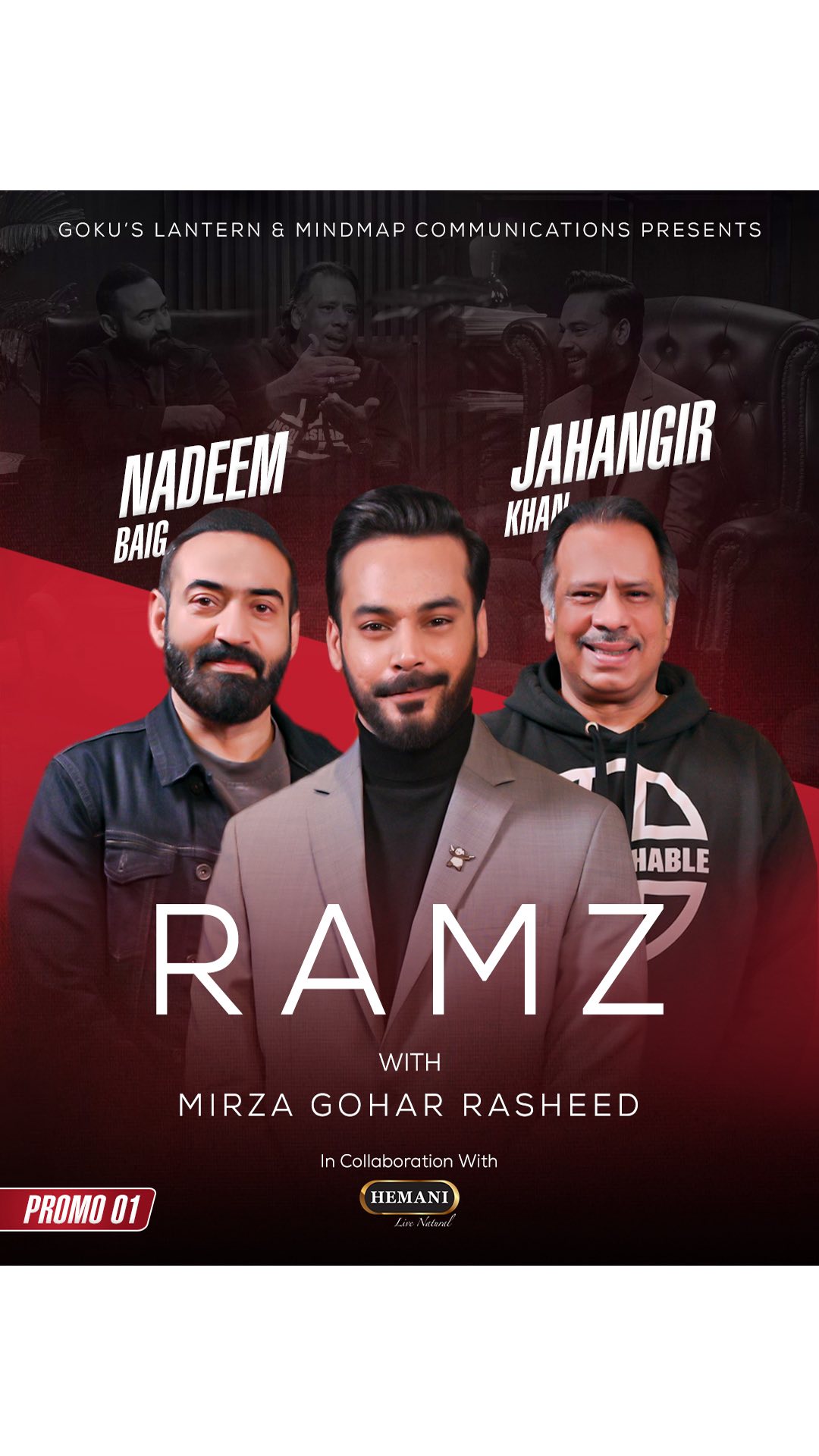 RAMZ kicks off with Jahangir Khan and Nadeem Baig talking about the ...
