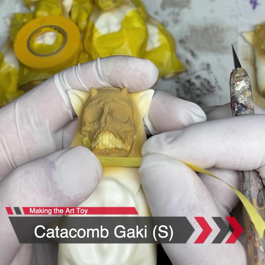 CATS TOYS ヒグチユウコ SKULL KAGIO KOHARUフィギュア