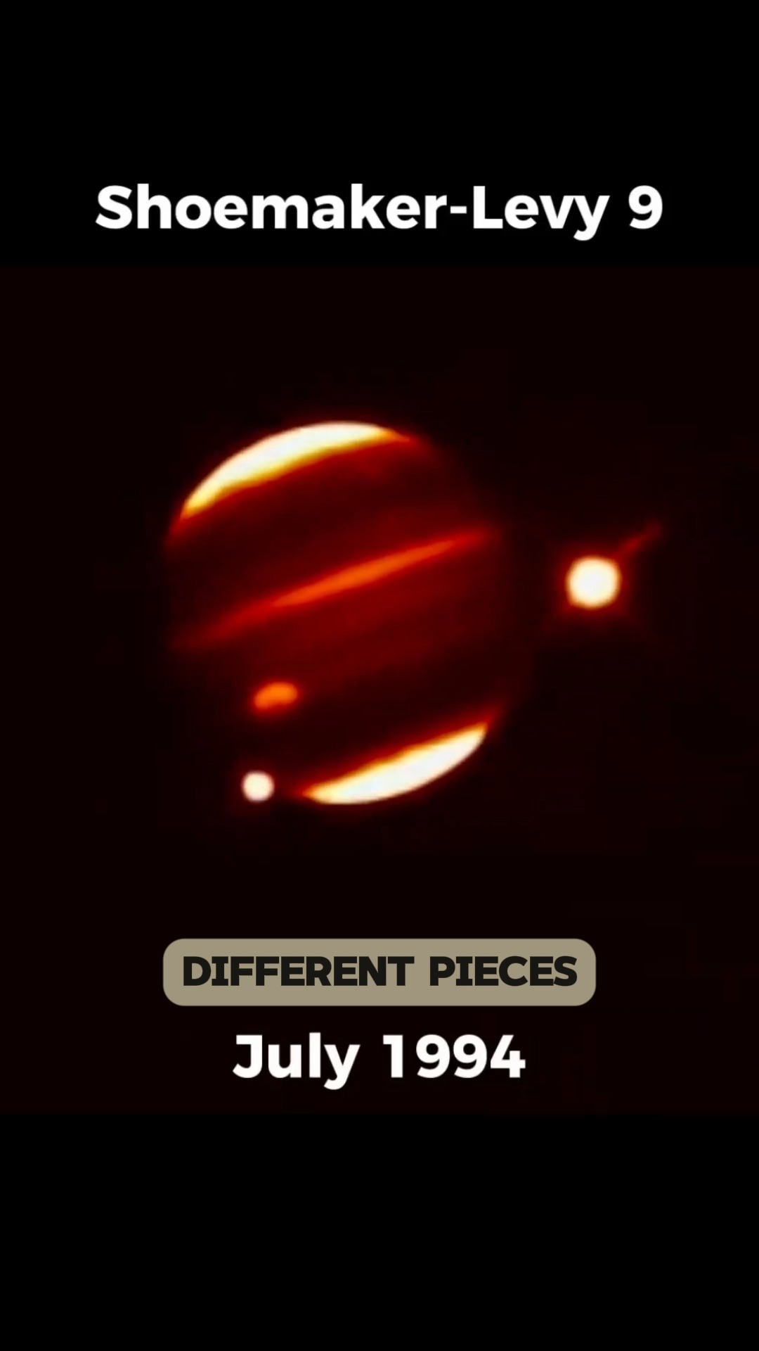 What if Earth got hit like Jupiter did in 1994—21 comet fragments in ...