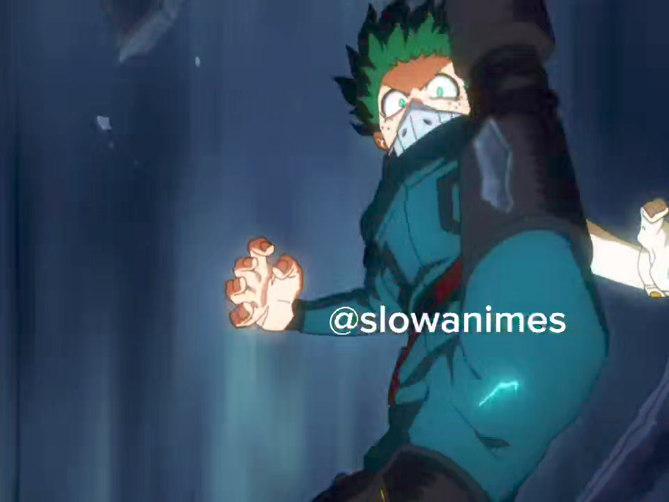 Midoriya 🥶 #midoriya #hero #bnha #quirk #powerup #fightscene #animation ...