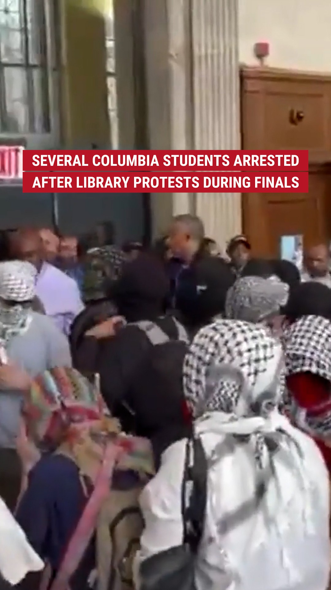 Columbia University student protests continue to erupt during finals ...