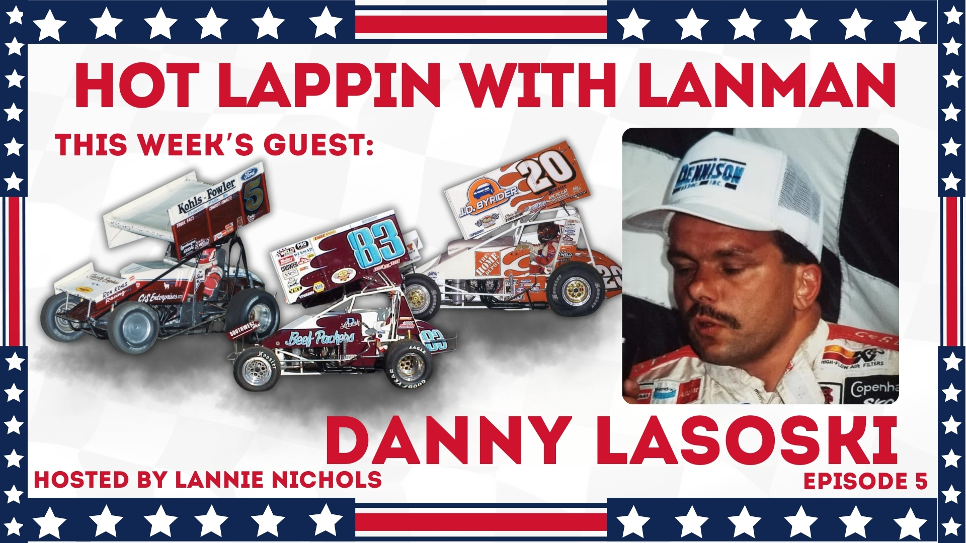 Danny Lasoski joins me this week to talk about his sprint car racing ...