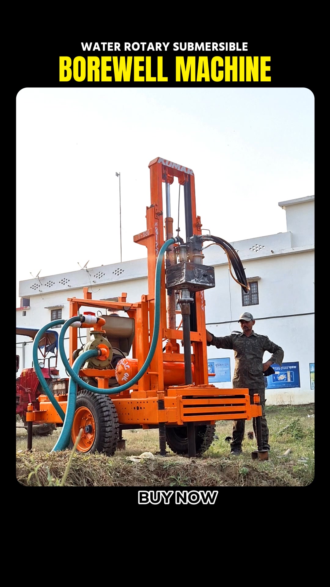Making borewell drilling easy, one small step at a time💥💧 Max. Drilling ...