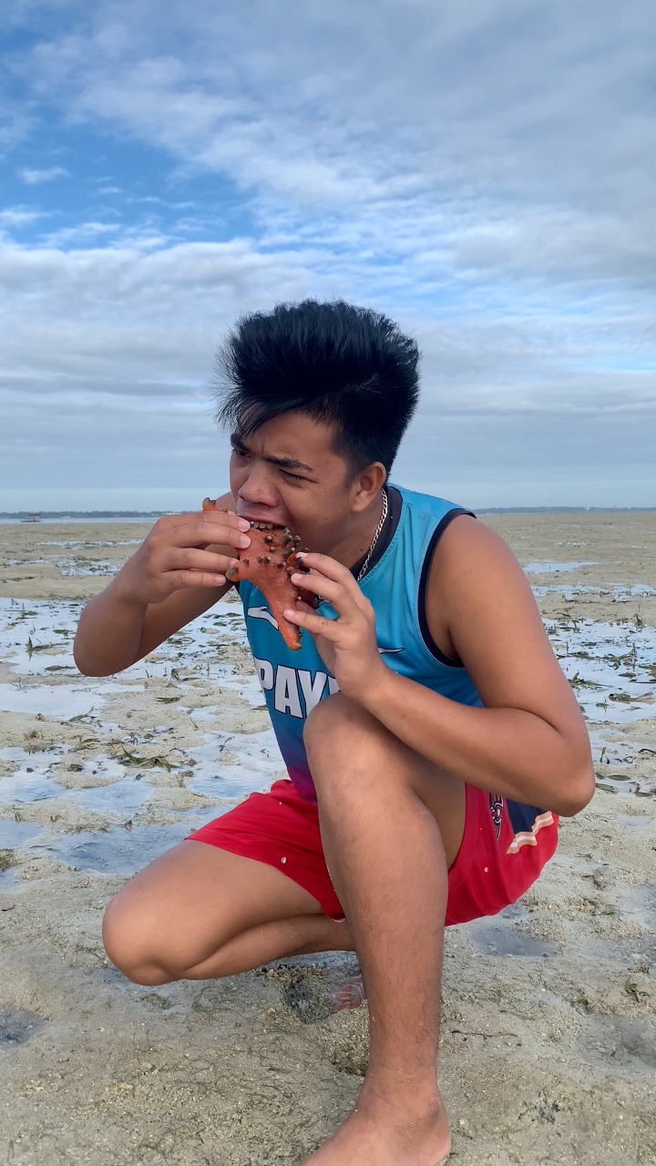 Mukbang tayo ng Starfish na Pula #jerrycovlog #reelsfypシ #reelsfacebook ...