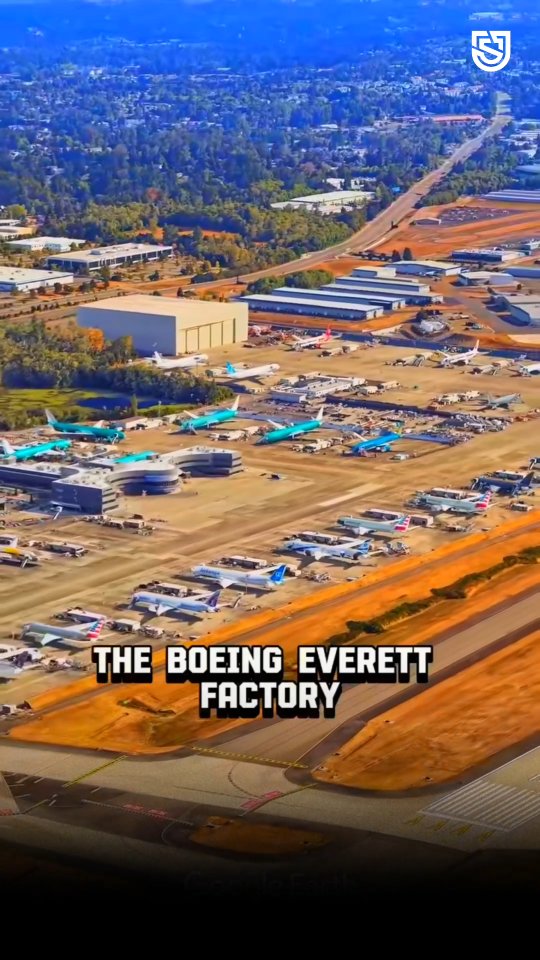 The Boeing Everett Factory, located in Everett, Washington, is