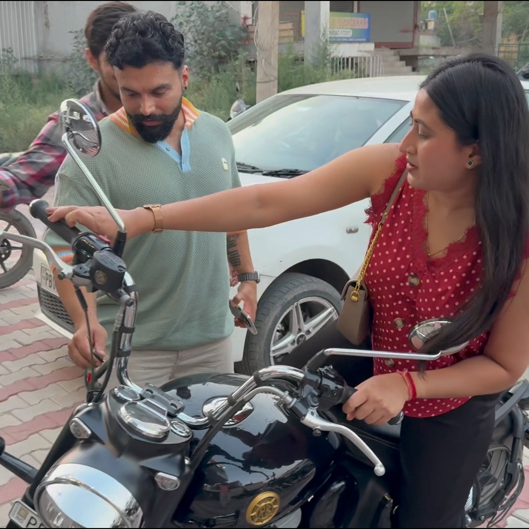 Bullet Rani | Birthday Gift में देदी bike 😮 #bike #panghal_fitness ...