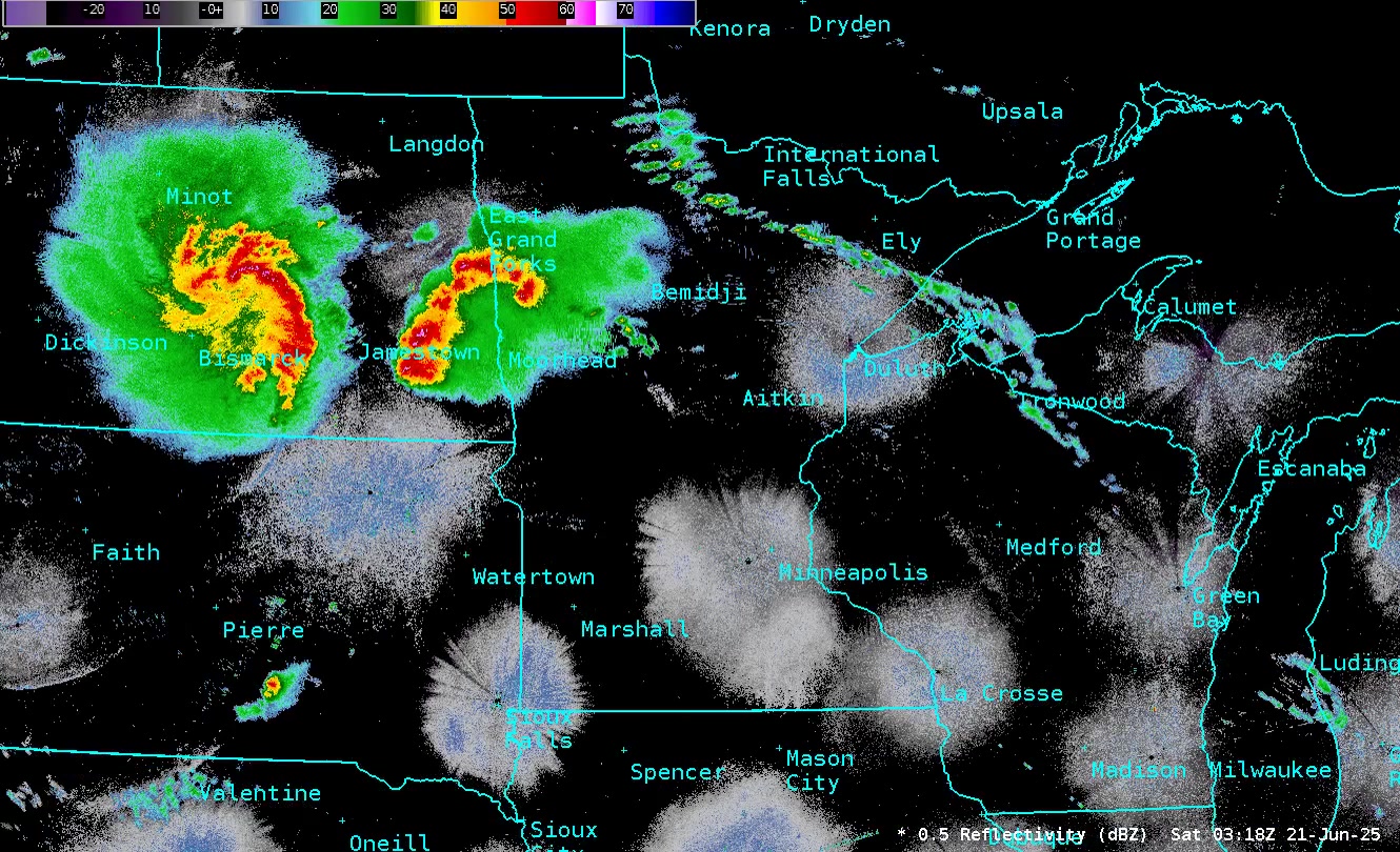 1030pm Update: We are continuing to watch severe storms to our west ...