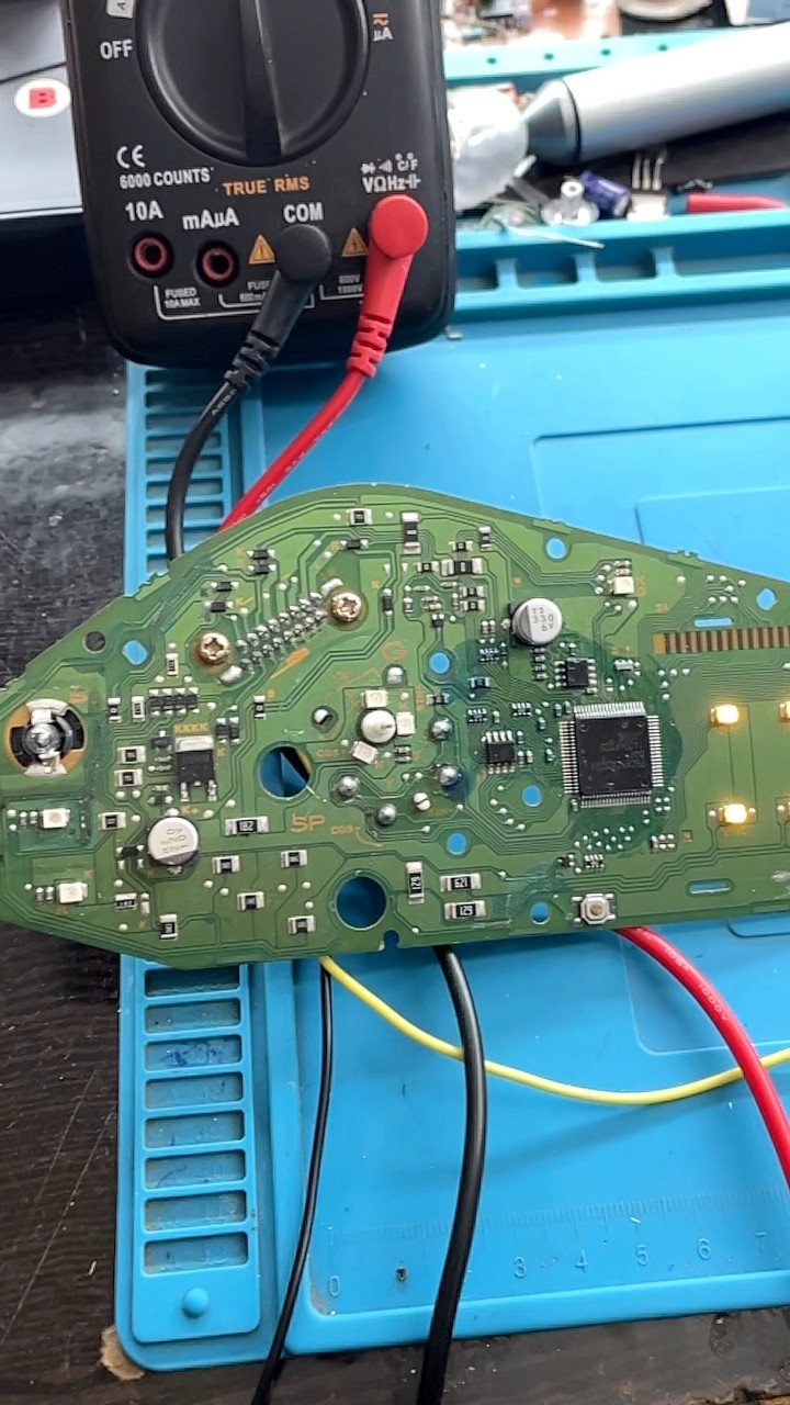 Passion pro meter light not working #viralreel #speedometer