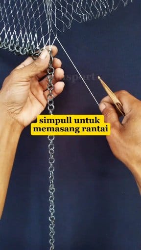 Simpul pasang rantai #simsport #pasangrantai #rantaijala #tutorial ...