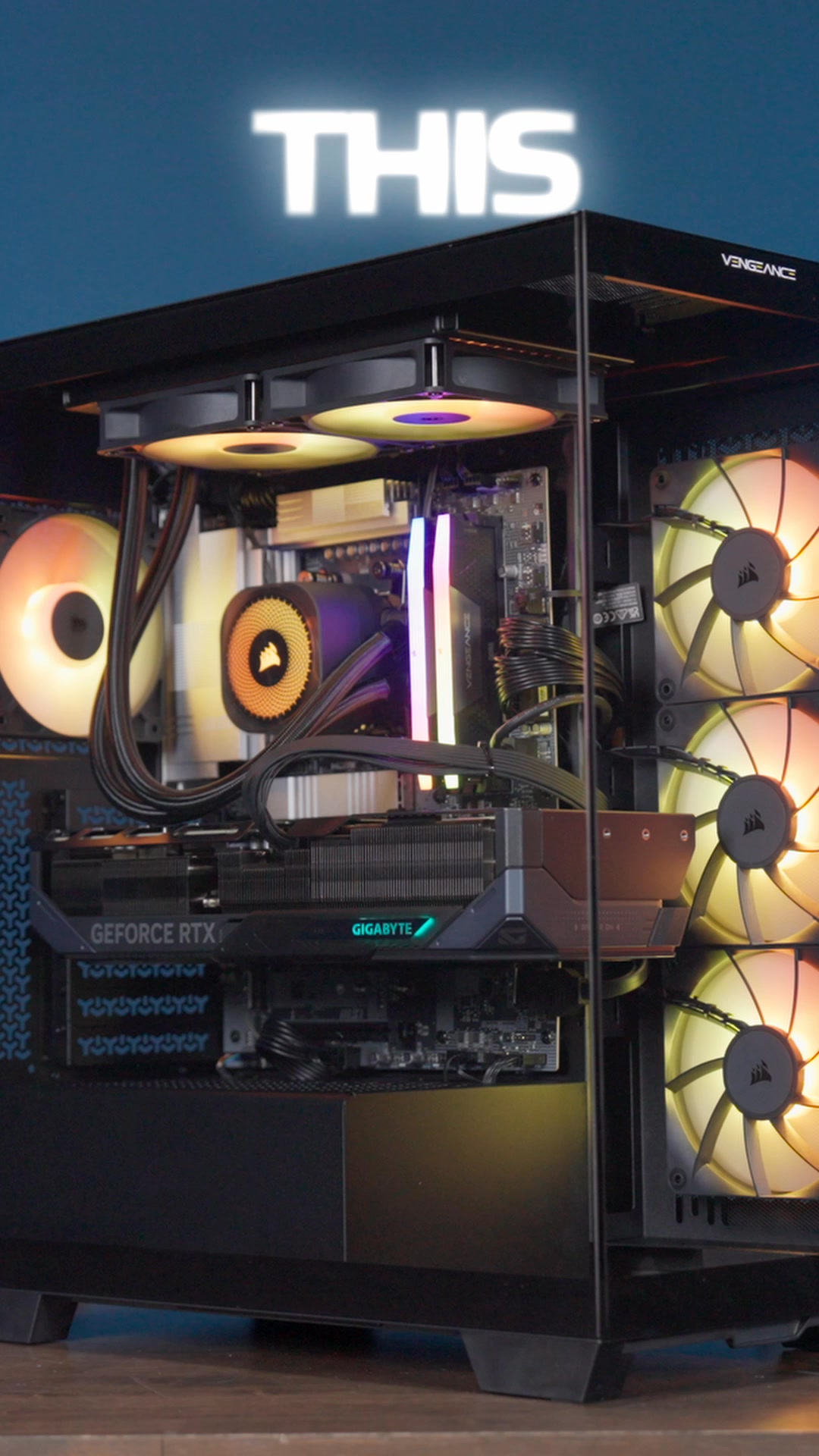 Step up your game with a CORSAIR VENGEANCE a7500 Series Gaming PC