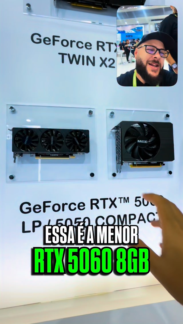 Essa é a menor RTX 5060 8GB que você vai encontrar | Pichau