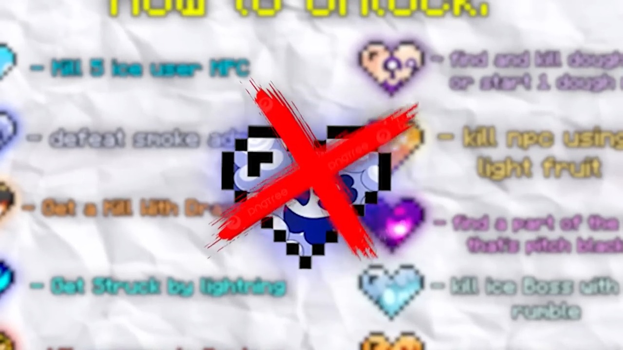 Blox Fruits But There's ELEMENTAL Hearts #Fruits #Roblox #permanent