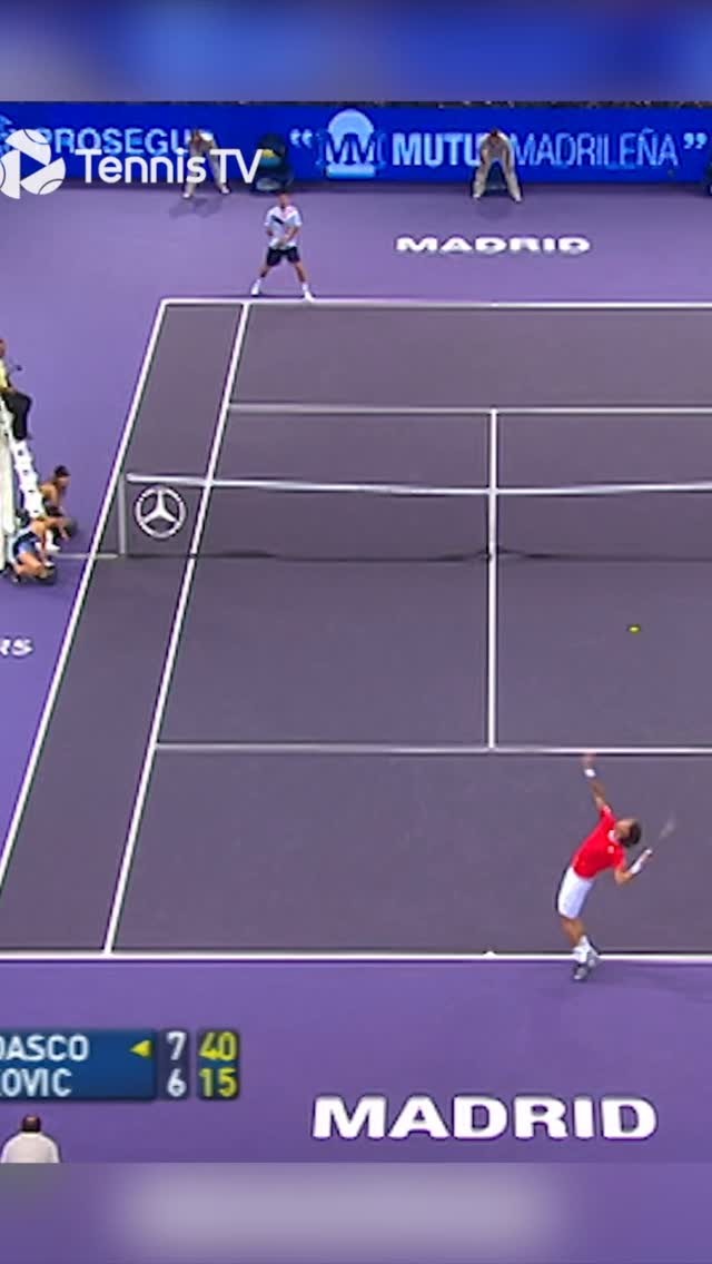 That time at the 2007 Madrid Masters when Novak tried to wallop a ...