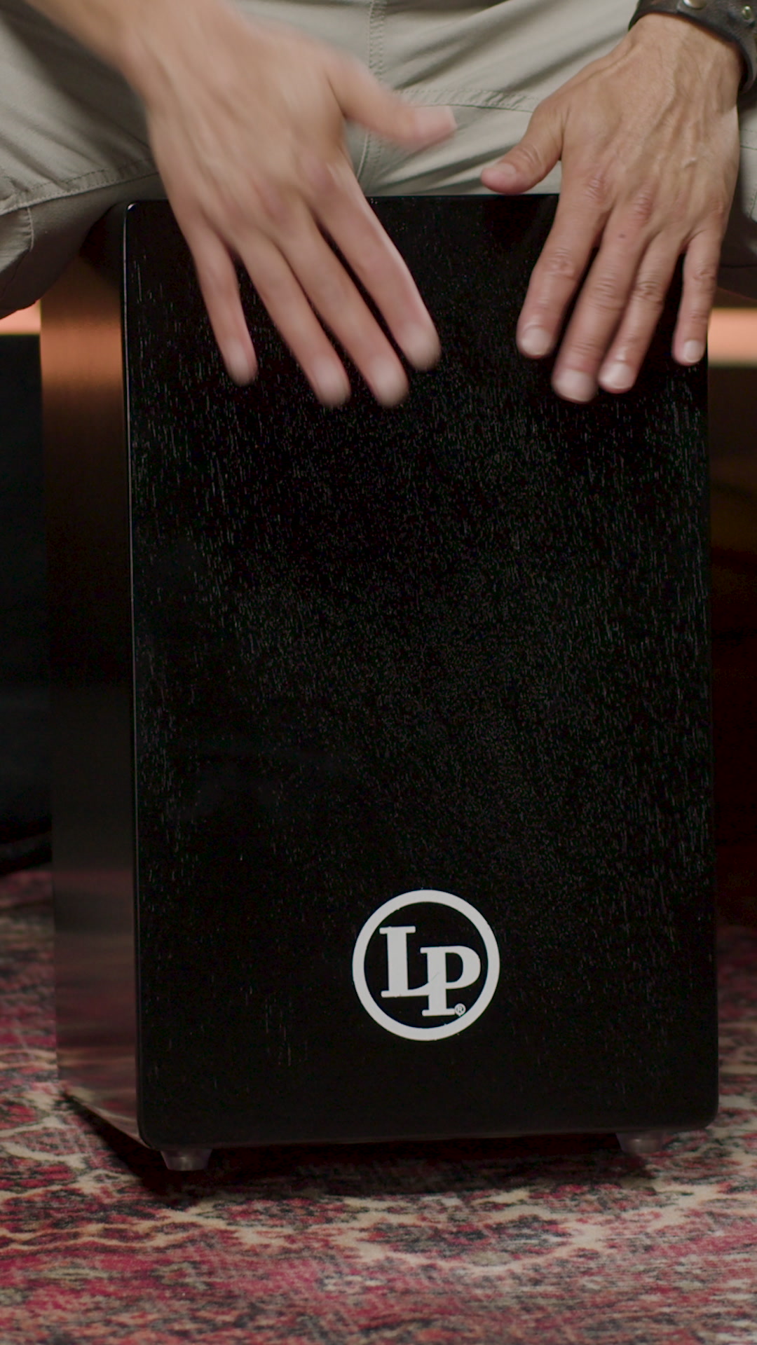 Back in All-Black. Meet LP's best-selling cajon all over again
