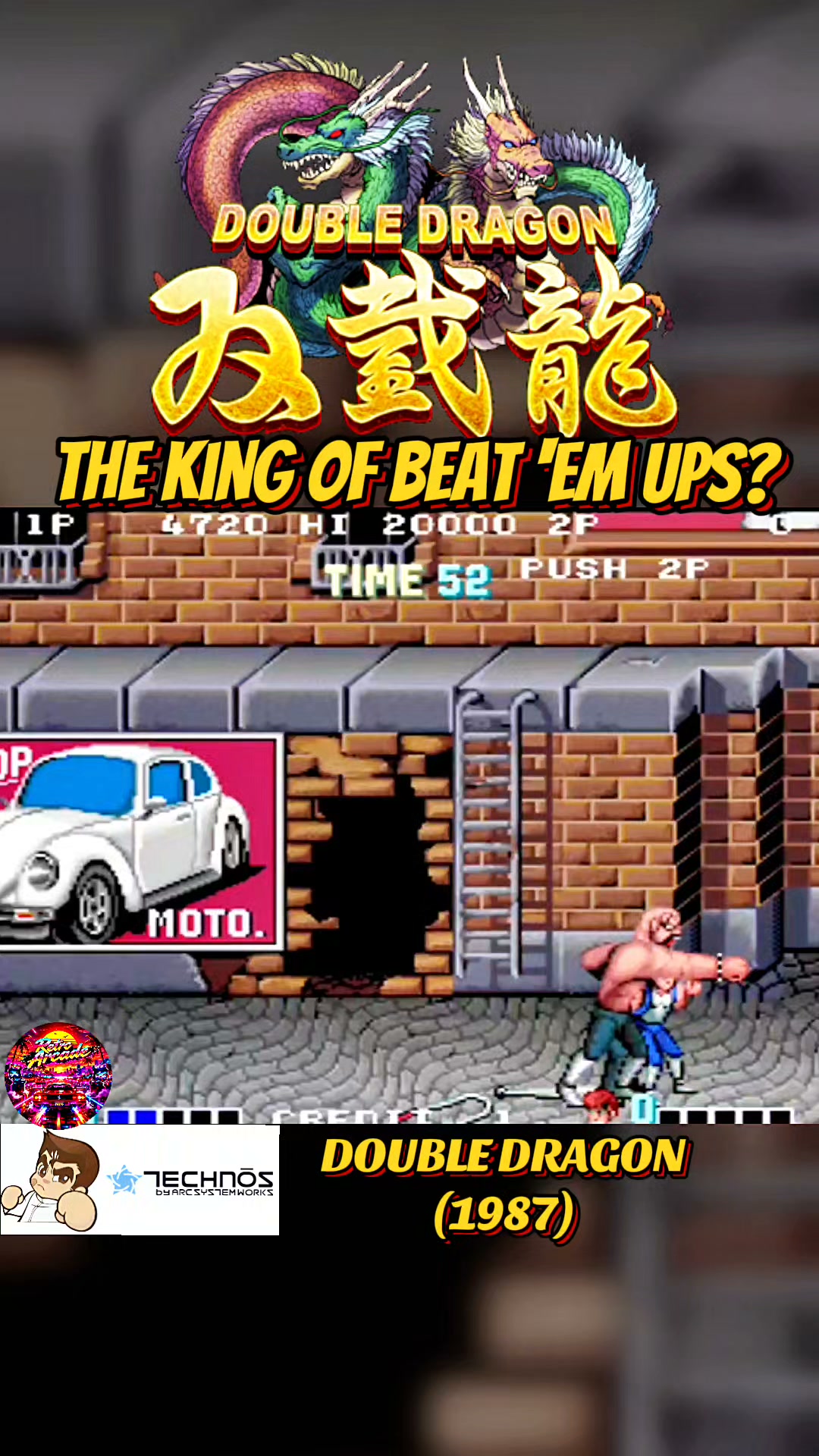 DOUBLE DRAGON The arcade classic that helped define the beat 'em