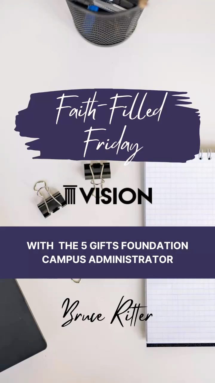 Meet Bruce Ritter, chairman and lead pastor of The 5 Gifts Foundation ...
