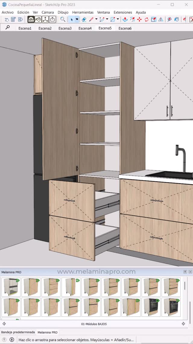 Descubre cómo diseñar proyectos de cocinas y closets en minutos, con ...