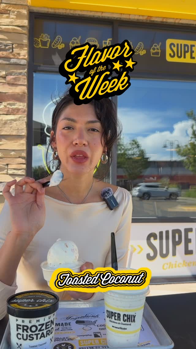 Did you know that about Super Chix custard? We have weekly
