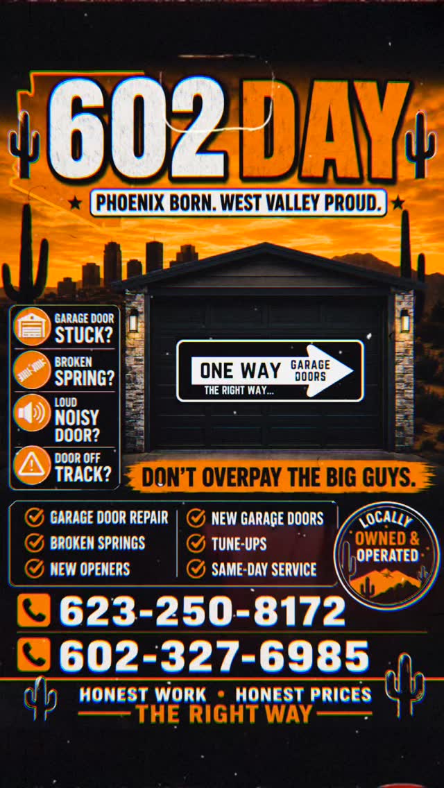 One Way Garage Doors | Tolleson AZ
