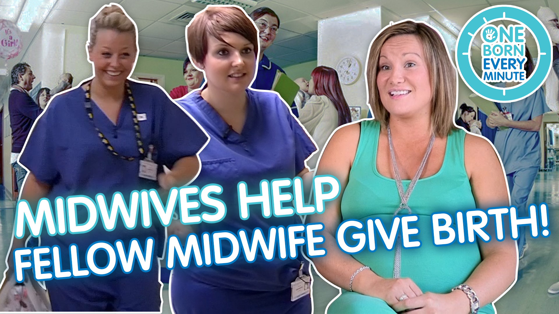 Follow one of the hospital’s very own employees, a wonderful midwife ...