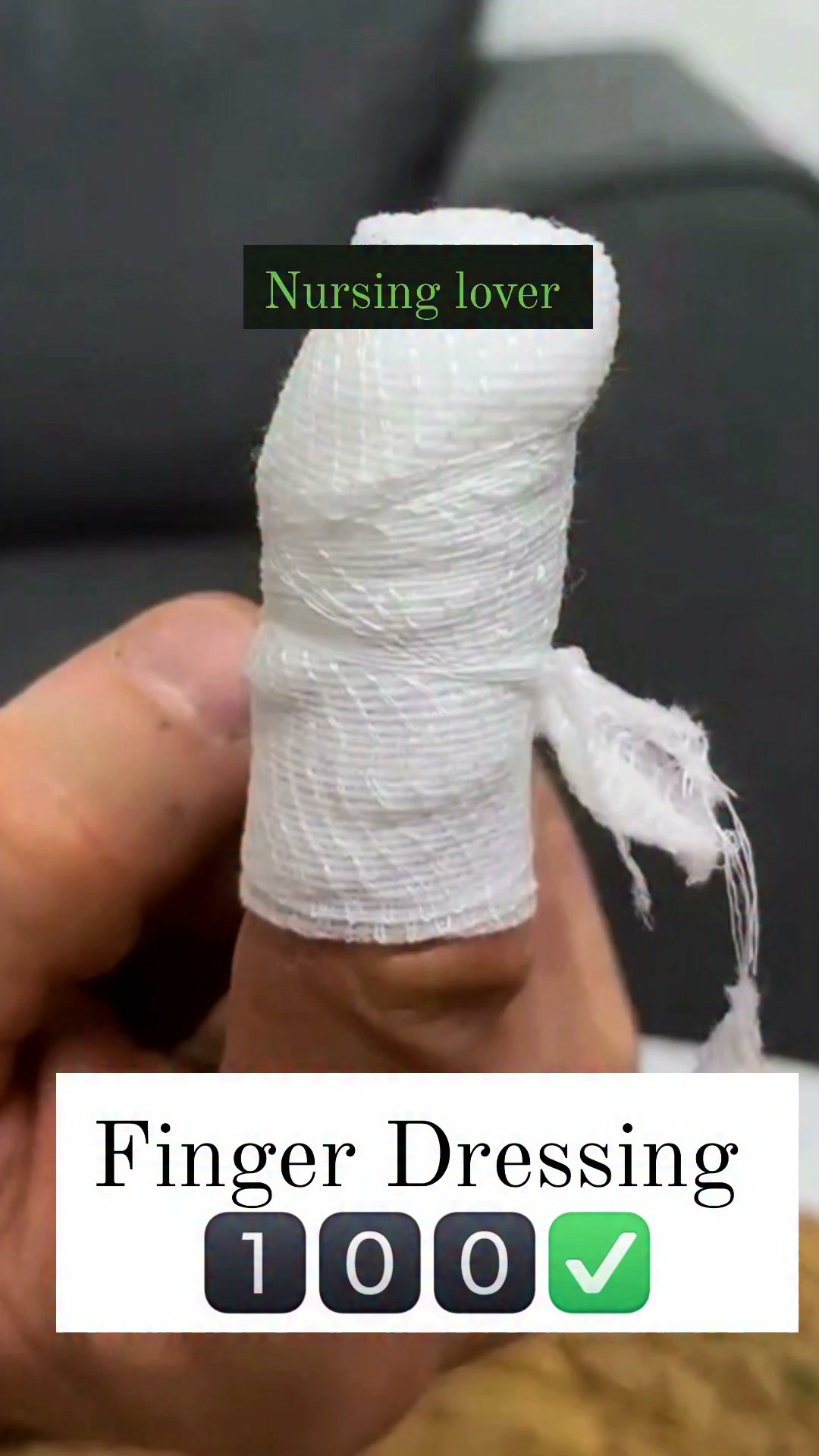 how to dress a cut thumb The Perfect Bandage Hack for an Injured Finger 🩹☝️ thumb bandaid River Club Sticker collection: nouvelle neutrals Size:10 (m)