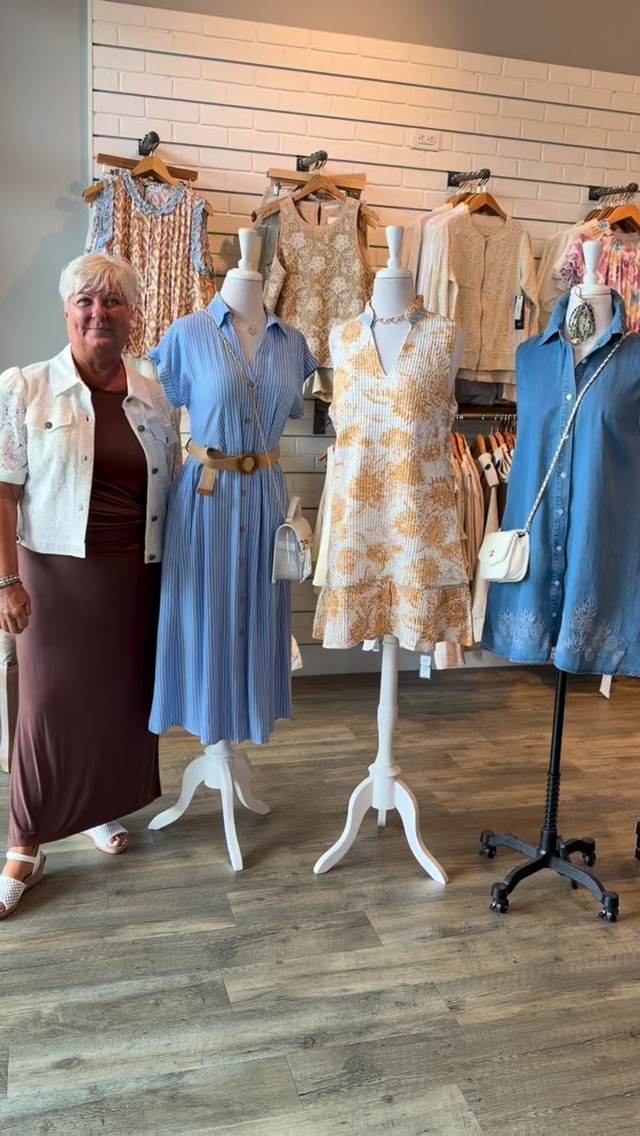 Get ready to turn heads on the high seas! 🌊✨ Our three stunning dresses are perfect for your next cruise adventure. , Don’t miss out on these must-have styles! 🛳️💃 , #CruiseStyle #FashionOnTheSea 