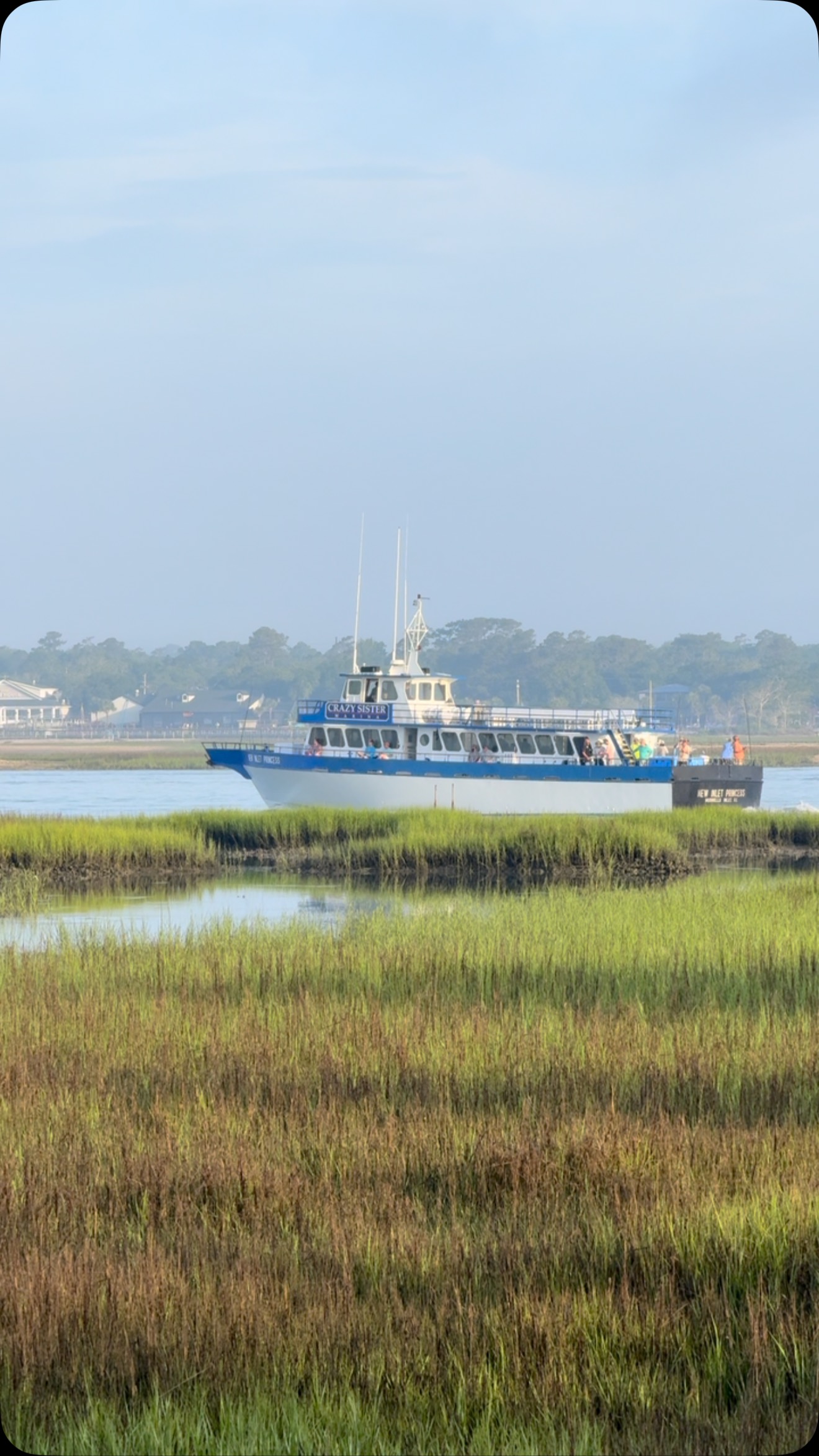The New Inlet Princess from Crazy Sister Marina going out fishing this ...