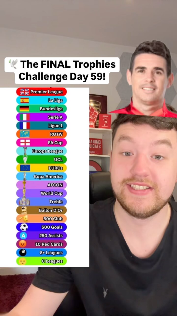 🕊️ The FINAL Trophies Challenge Day 59! #footballchallenge # ...
