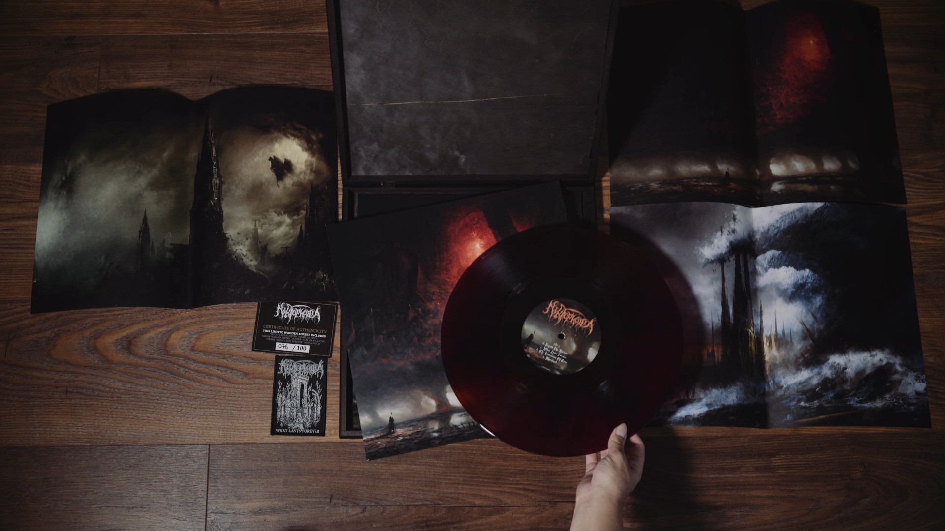 Unboxing video for our strictly limited wooden box set. Only 100 