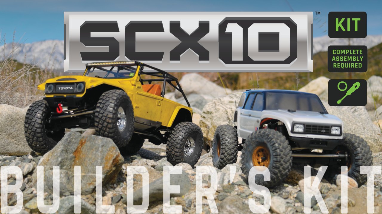Build it your way. 🔧 The Axial SCX10 III Base Camp Builder's Kit