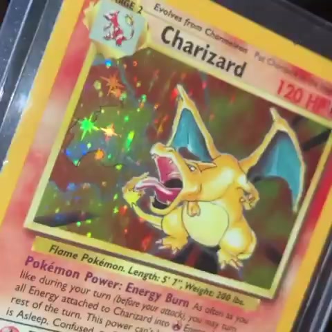 charizard pokemon card value 4 102 - Base Set - clear acrylic holder that perfectly accentuates the stunning visual design and character artwork Real vs Fake: How to