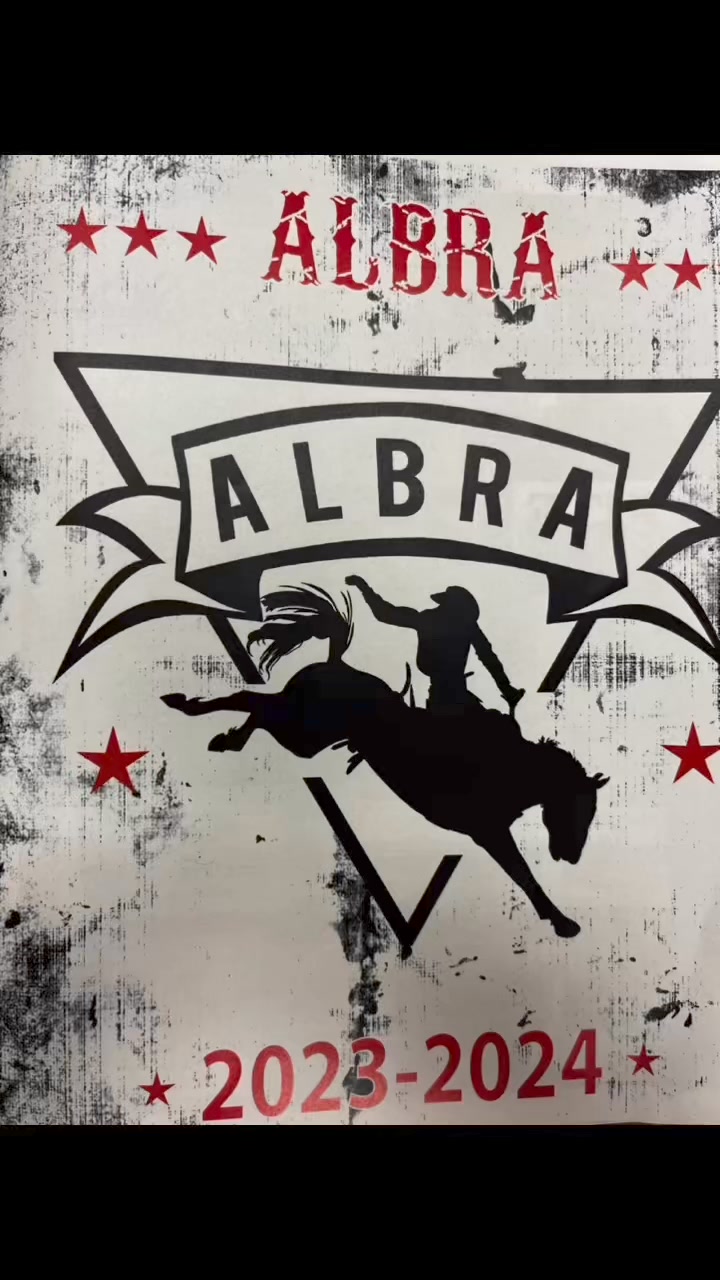Jacob Raine winning bareback ride in performance 1 at the NLBRA in ...