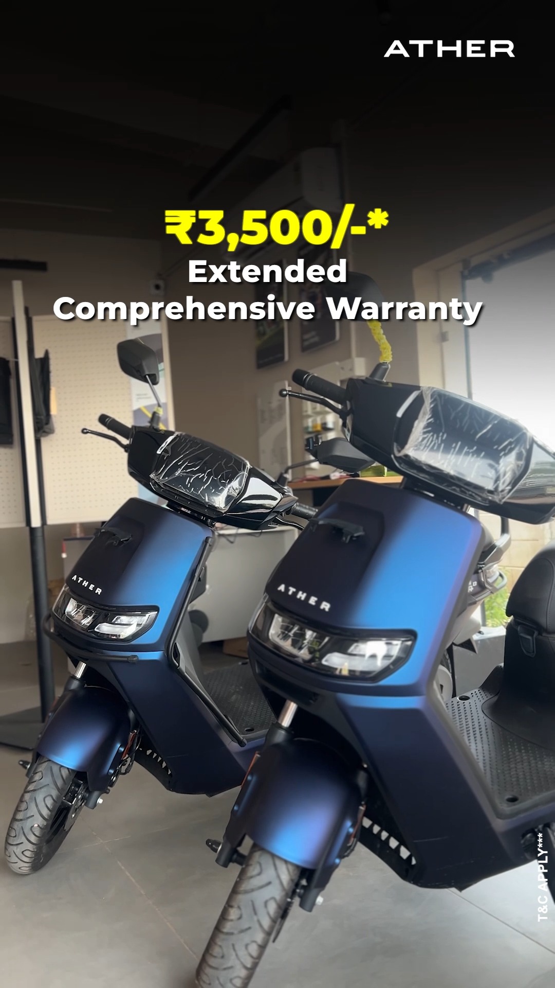 🙏✨ This Shravan, bring home a brand-new ride! ⚡🛵 Ather Godhra