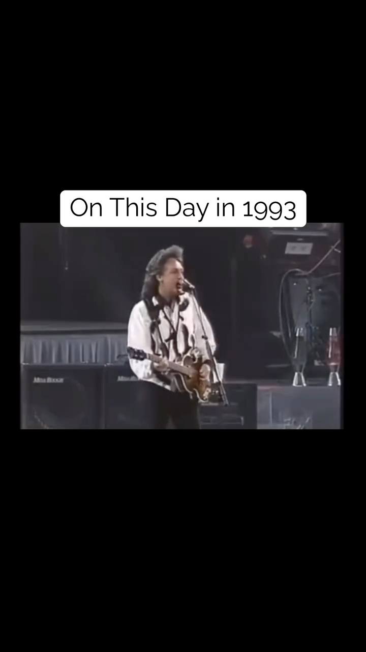 On This Day in 1993: Paul McCartney's concert from Blockbuster