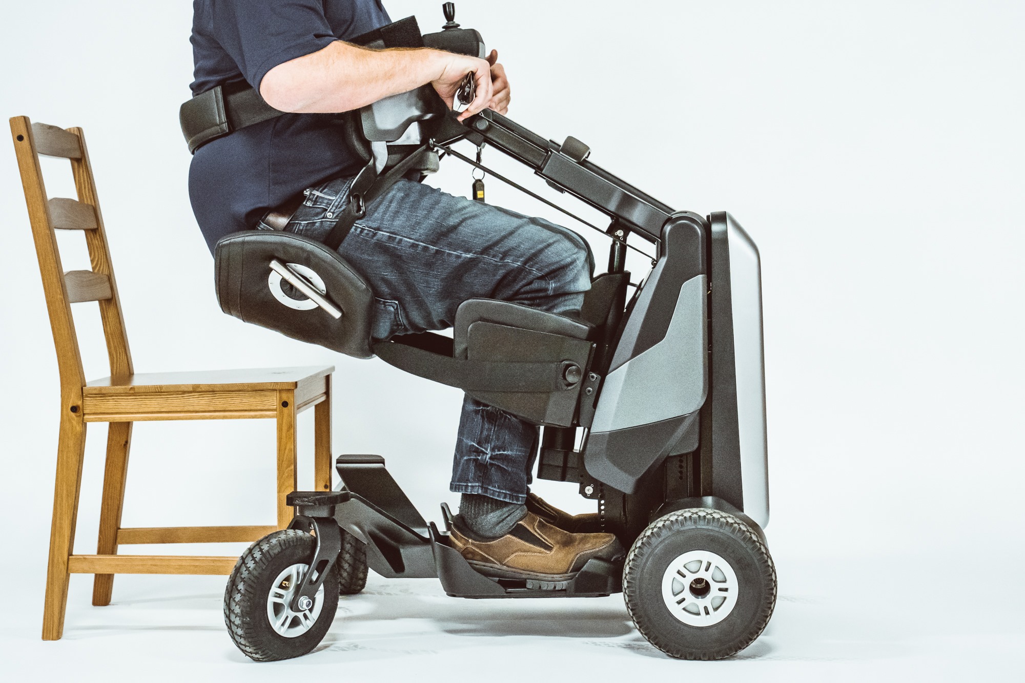 The Tek RMD M1 by Matia Mobility lets users move upright, stand ...