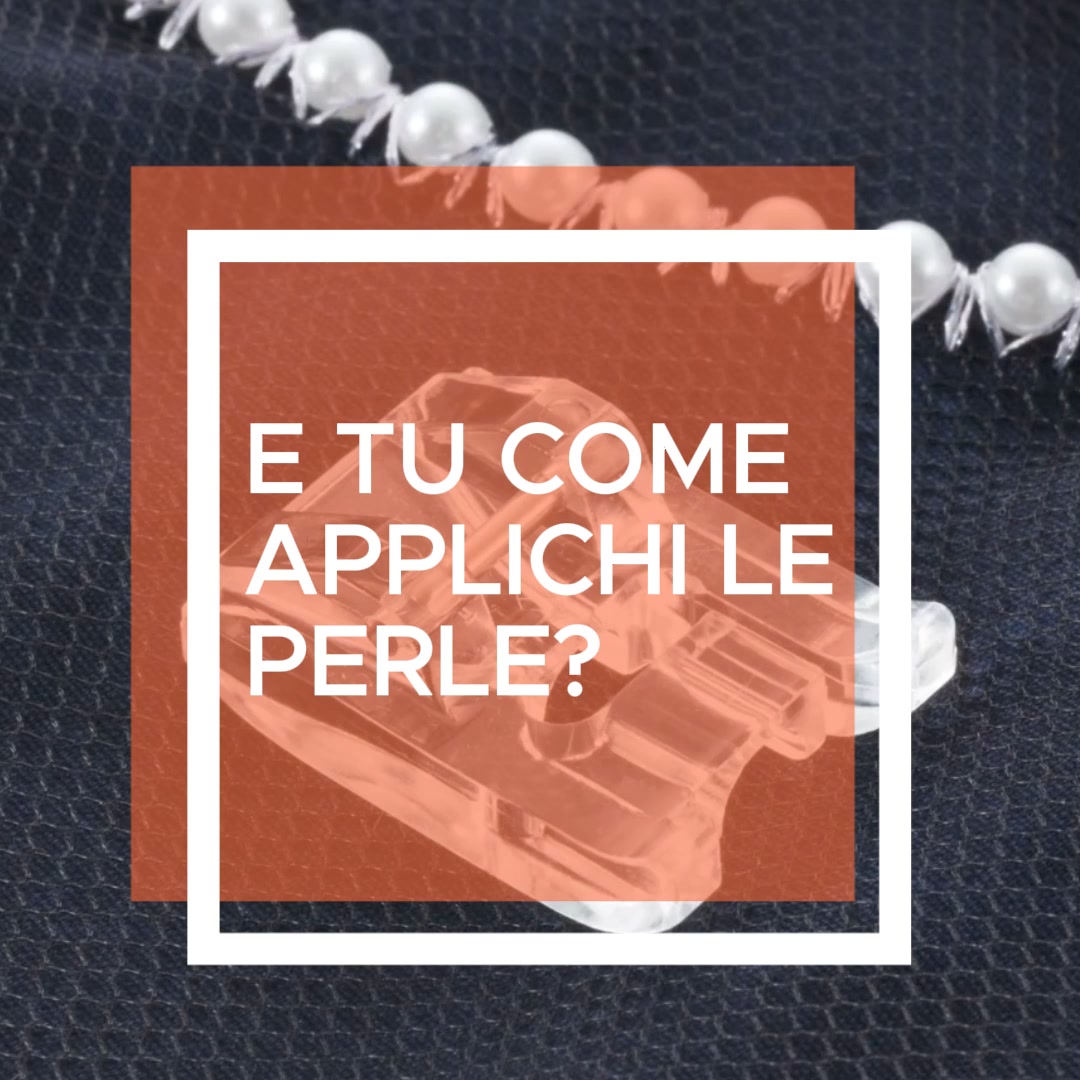 Piedino Premistoffa Per Perline E Paillettes – Accessorio Da Cucito Per Abiti Da Sposa E Decorazioni Fai-da-Te