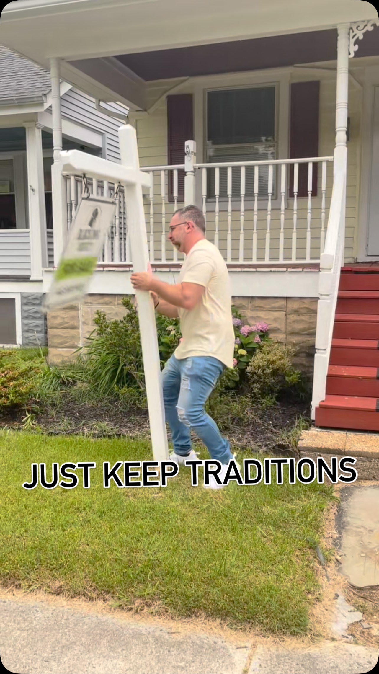 No one nor any sign was hurt in the creation of this video 😜 ...