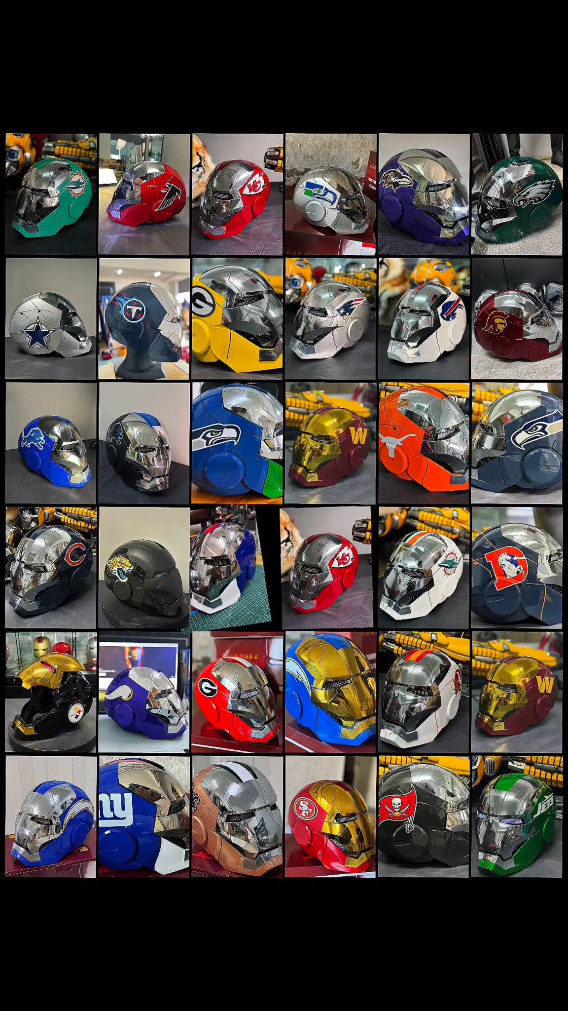 different iron man helmets The Helmet MK5 Voice Activated Never thought before that we