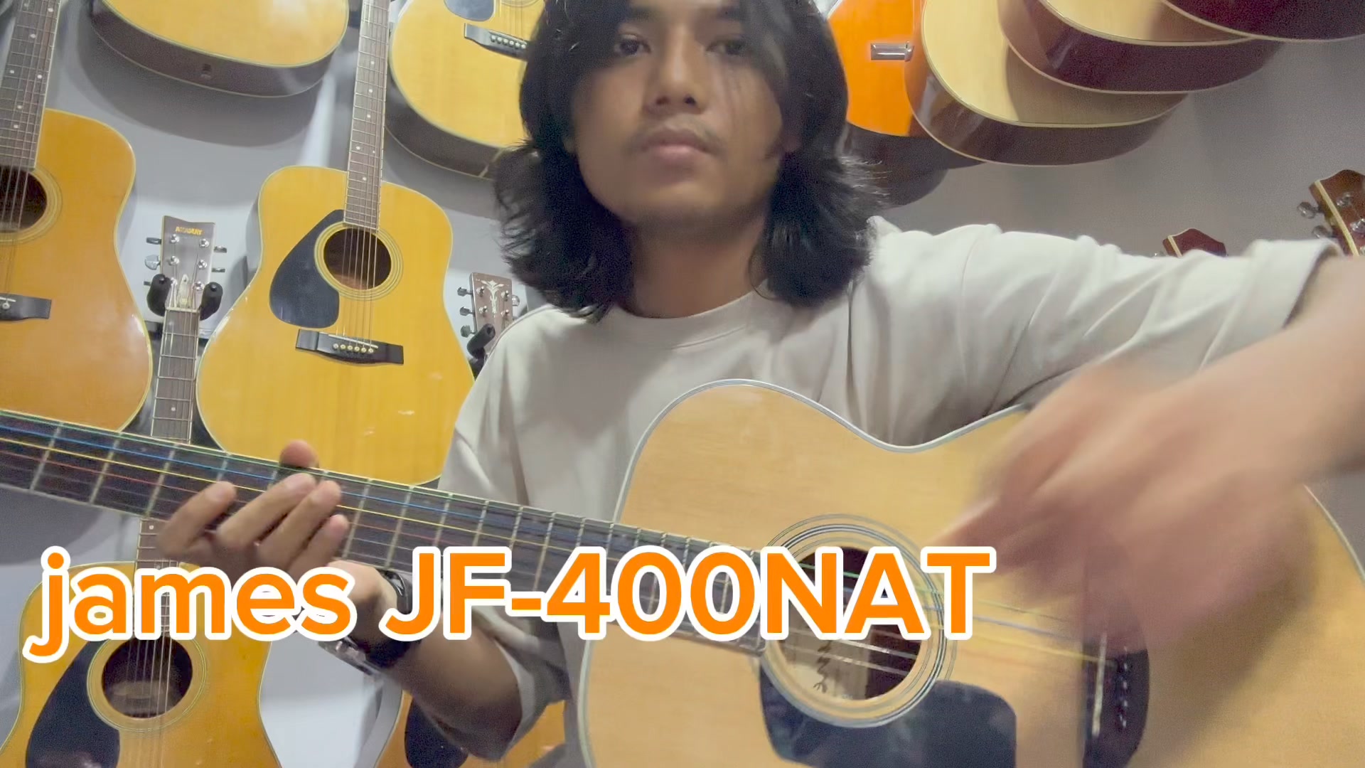 【sweetMia】James JF400/NAT James JF-400 NAT #guitar #ဂစ်တာ #japanusedguitar