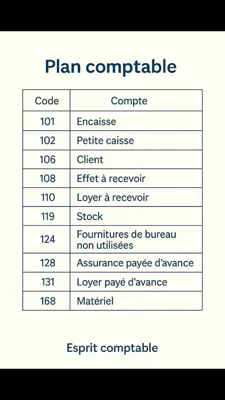 Voici quelques exemples de comptes d’actif essentiels dans la ...