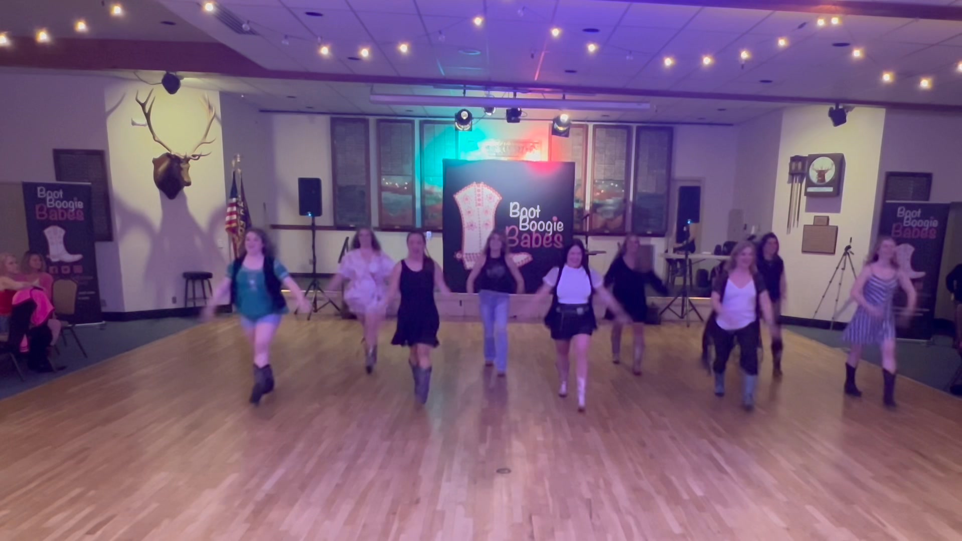 Seattle #BootBoogieBabes perform at Ballard Elks Lodge #827 💃 | Boot ...