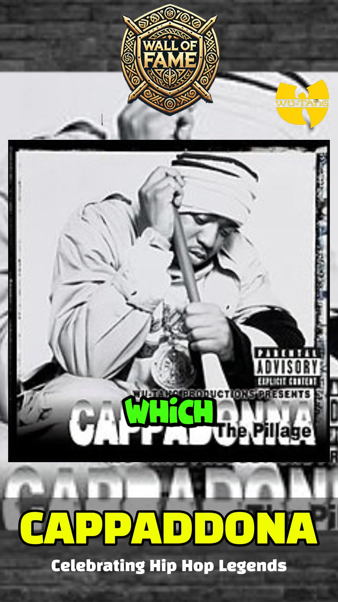 Cappadonna as one of the best Wu-Tang MC's