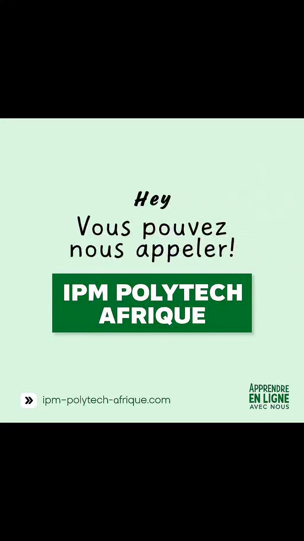 🎓 MBA en Ingénierie Financière –... - IPM Polytech Afrique | Facebook