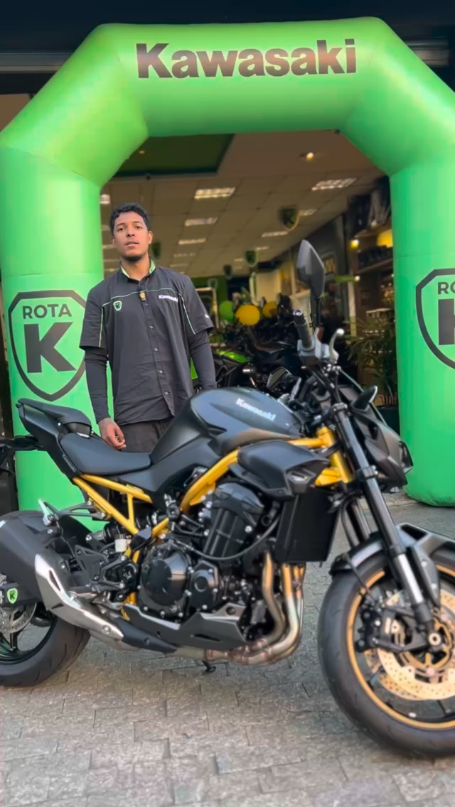A Z900 é a motocicleta mais desejada da Rota K 😎 Potência, estilo