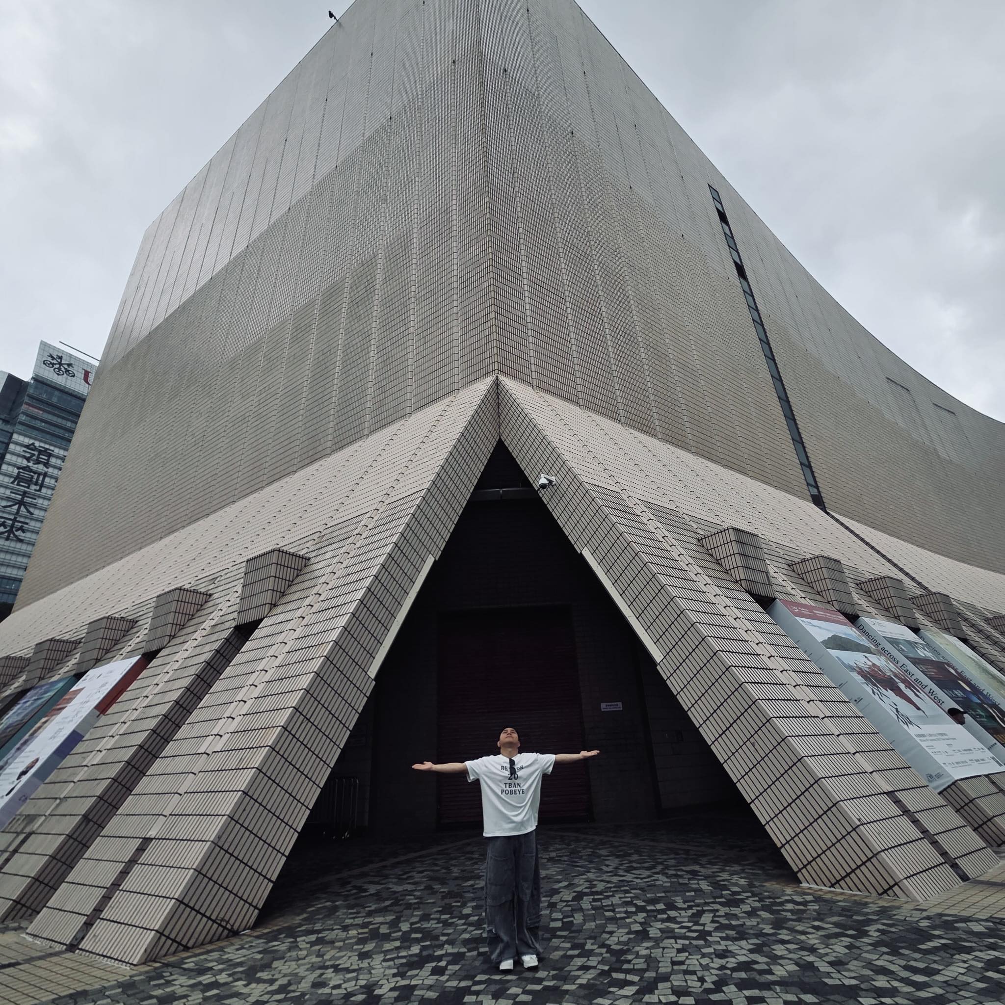 Matt Rix - The courage to step on the Mahanakhon SkyWalk. One of the ...