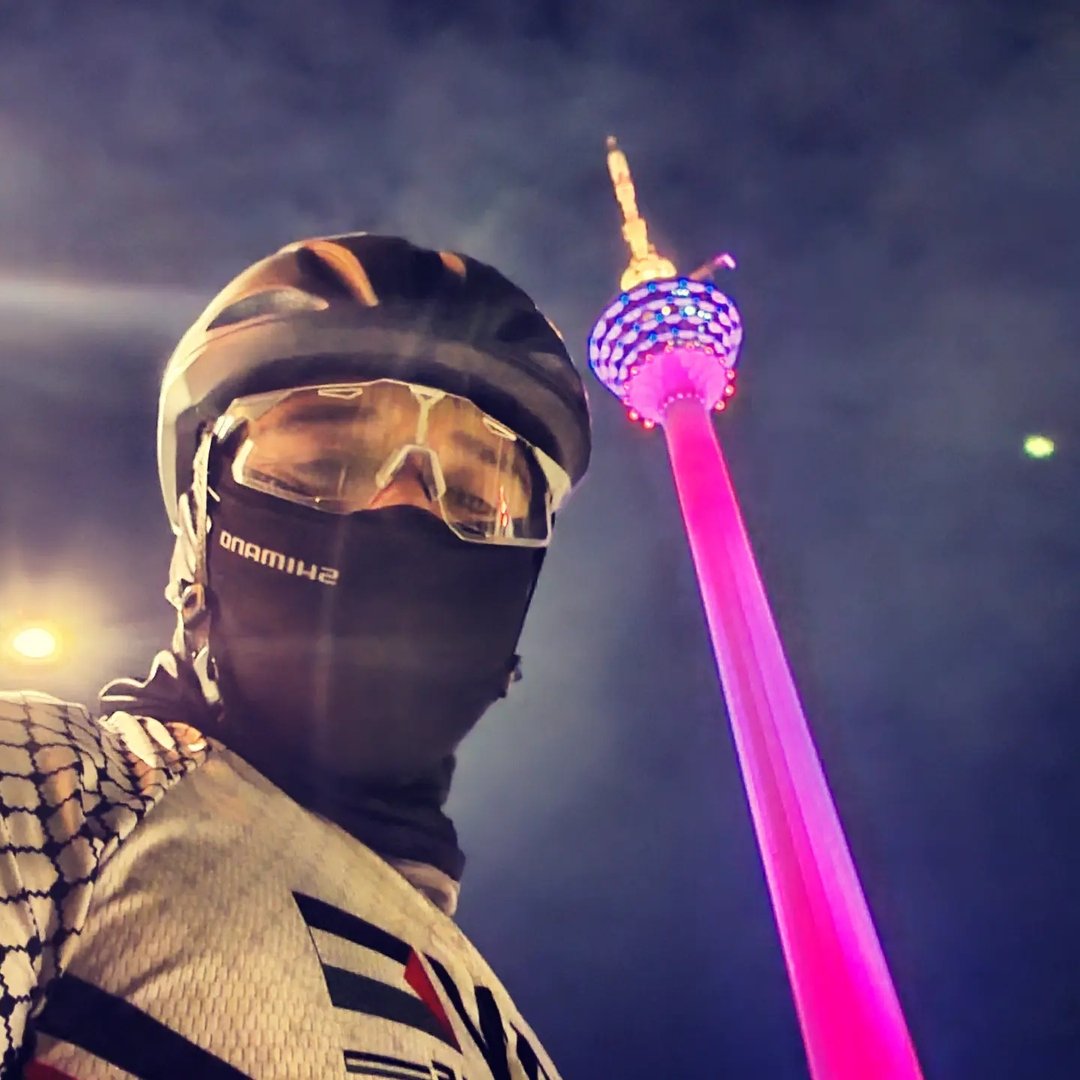 Putrajaya Bridge Night Ride on Reels