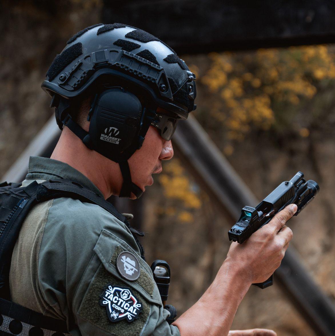 First Defense Rifle/Pistol cold start Setup : USPSA target / Rifle ...
