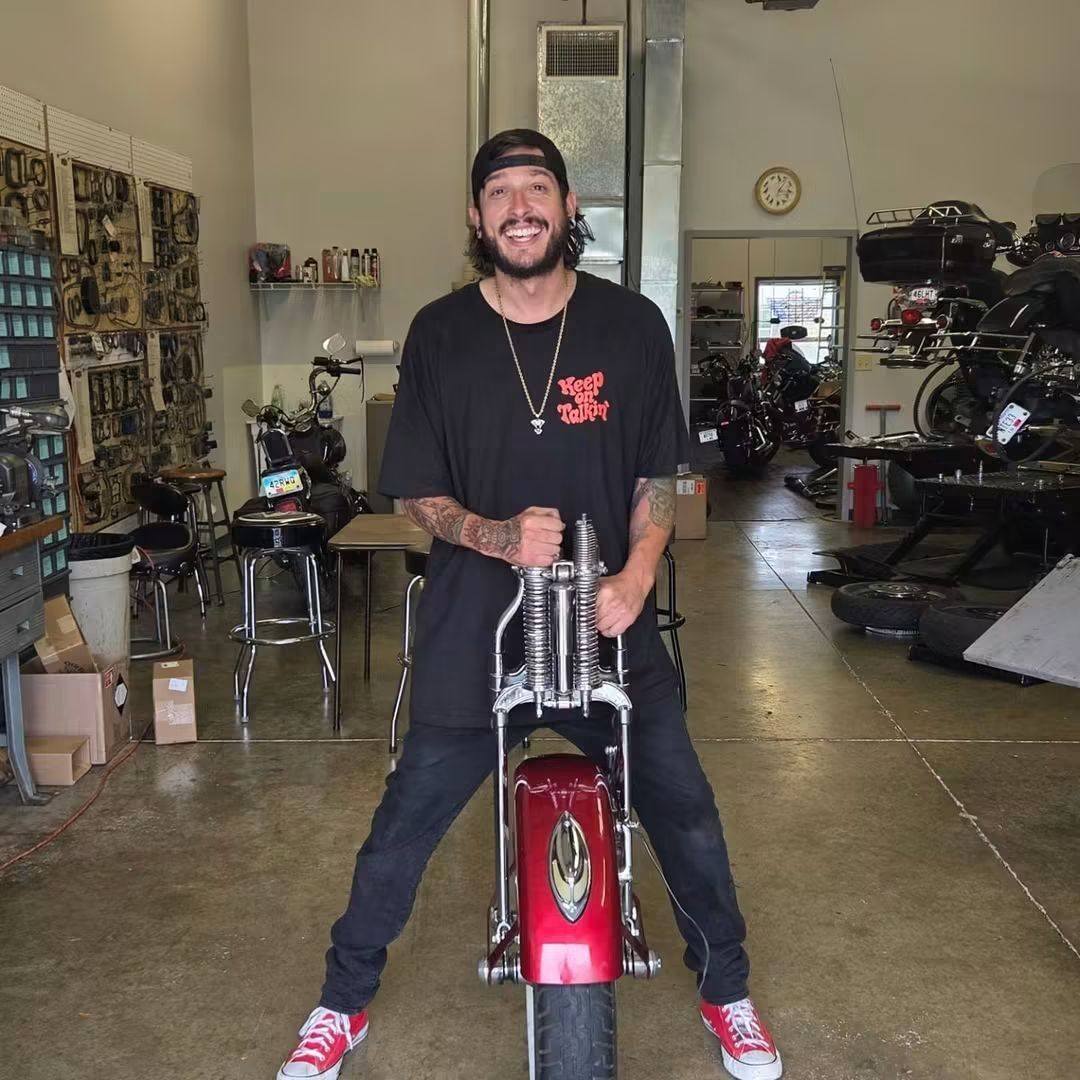 Badazz Female Chopper Rider | CycleDrag