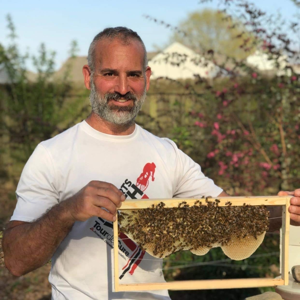 Virginia Beekeepers | Are my bees bearding or are they getting ready to ...